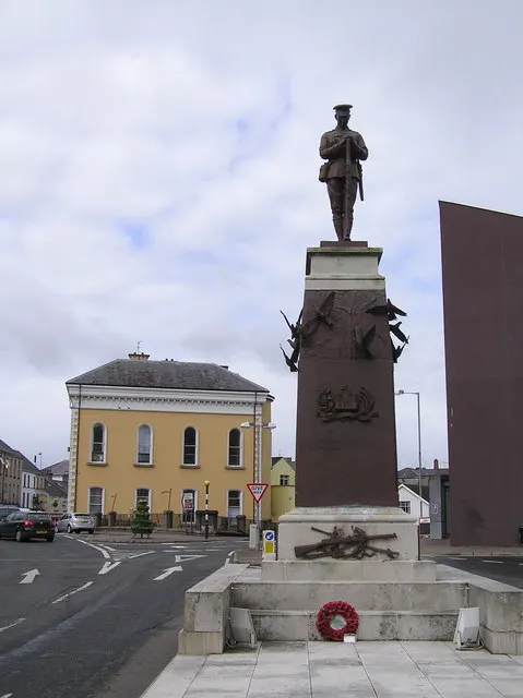 County Fermanagh War Memorial, the local landmark of BT74