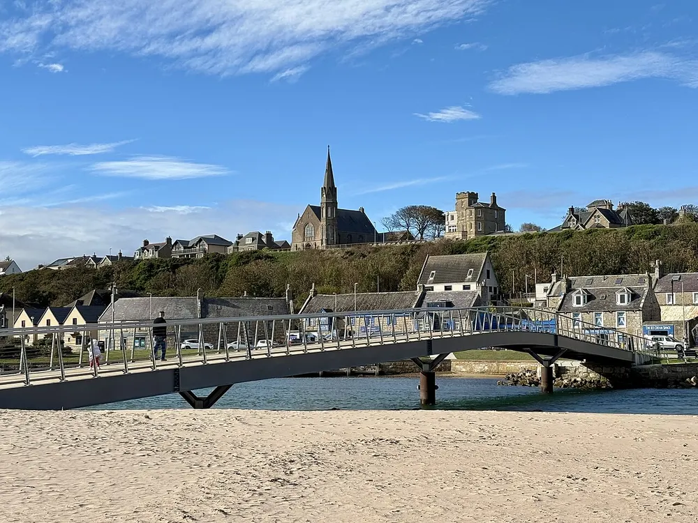 East Beach Bridge, the local landmark of IV31