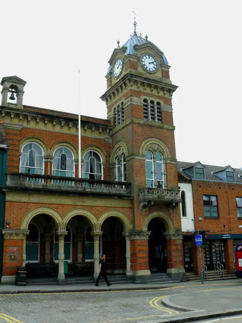Hungerford Town Hall, the local landmark of RG17