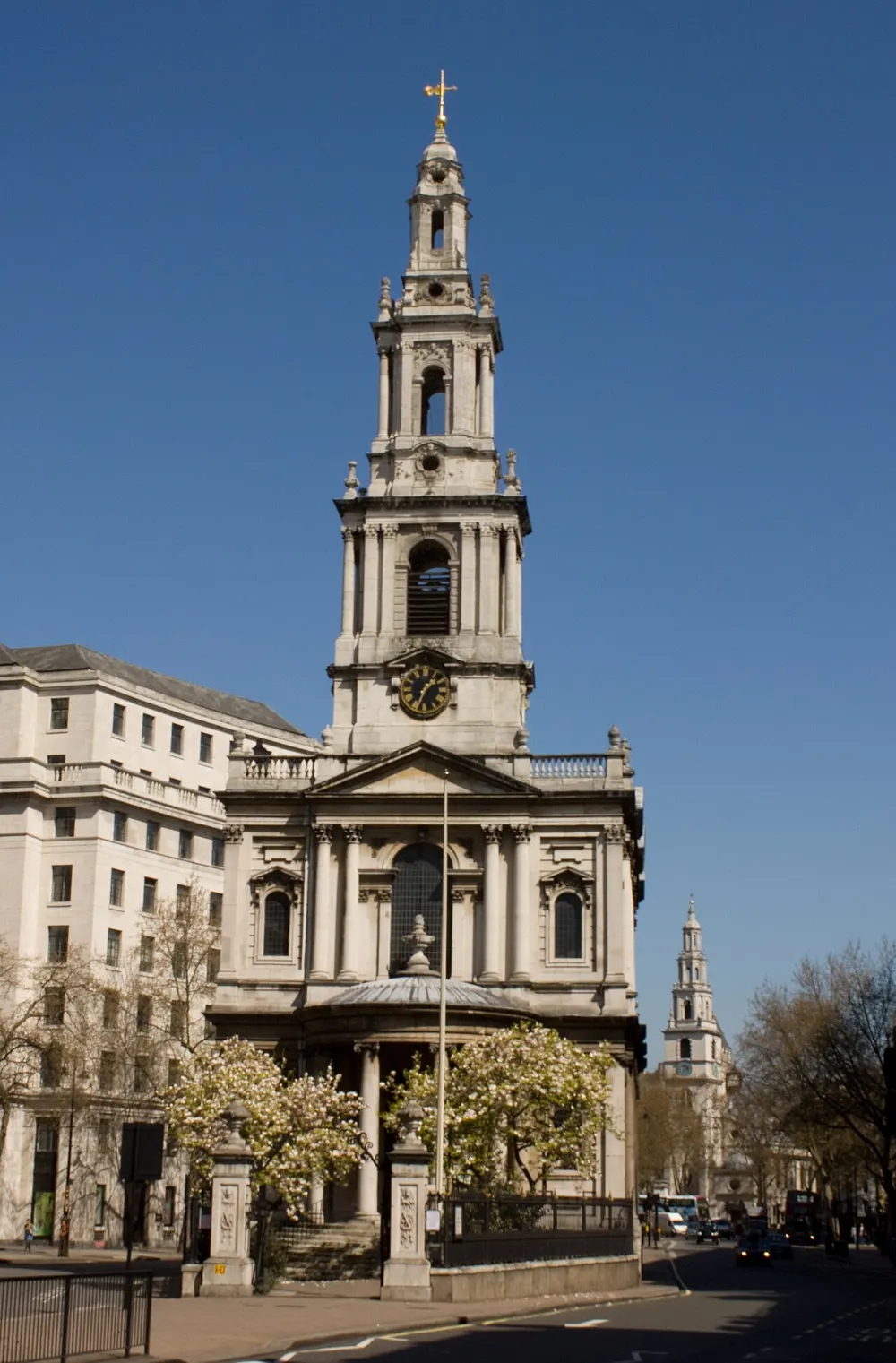 St Mary le Strand, the local landmark of WC2R